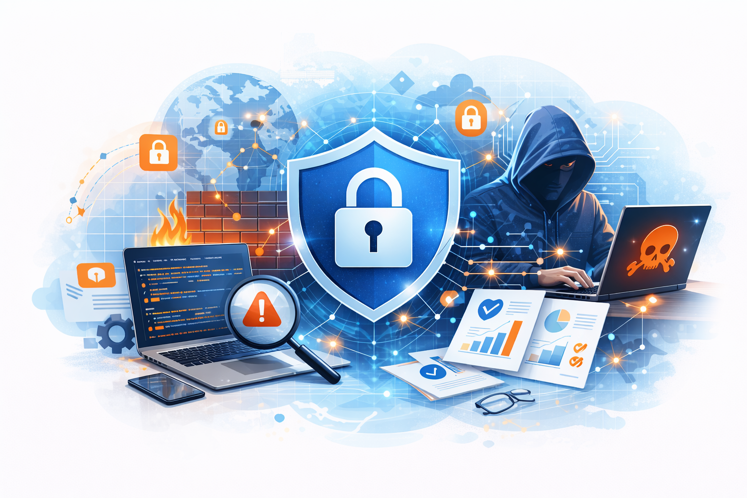 Cybersecurity digital protection